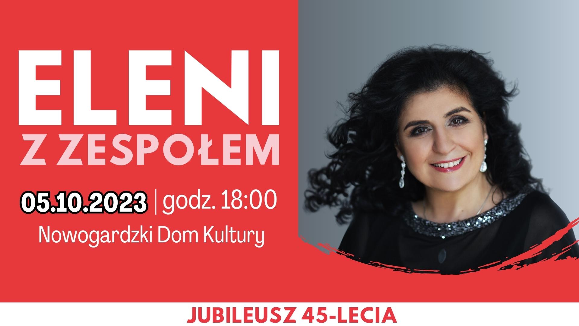 KONCERT | Jubileusz 45-lecia ELENI w NDK!